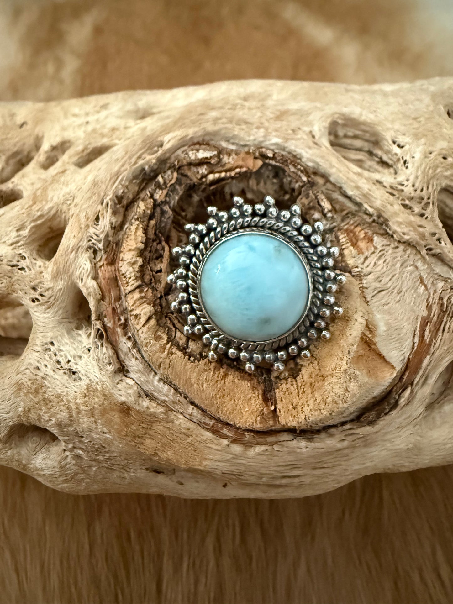 Southwest Larimar Ring