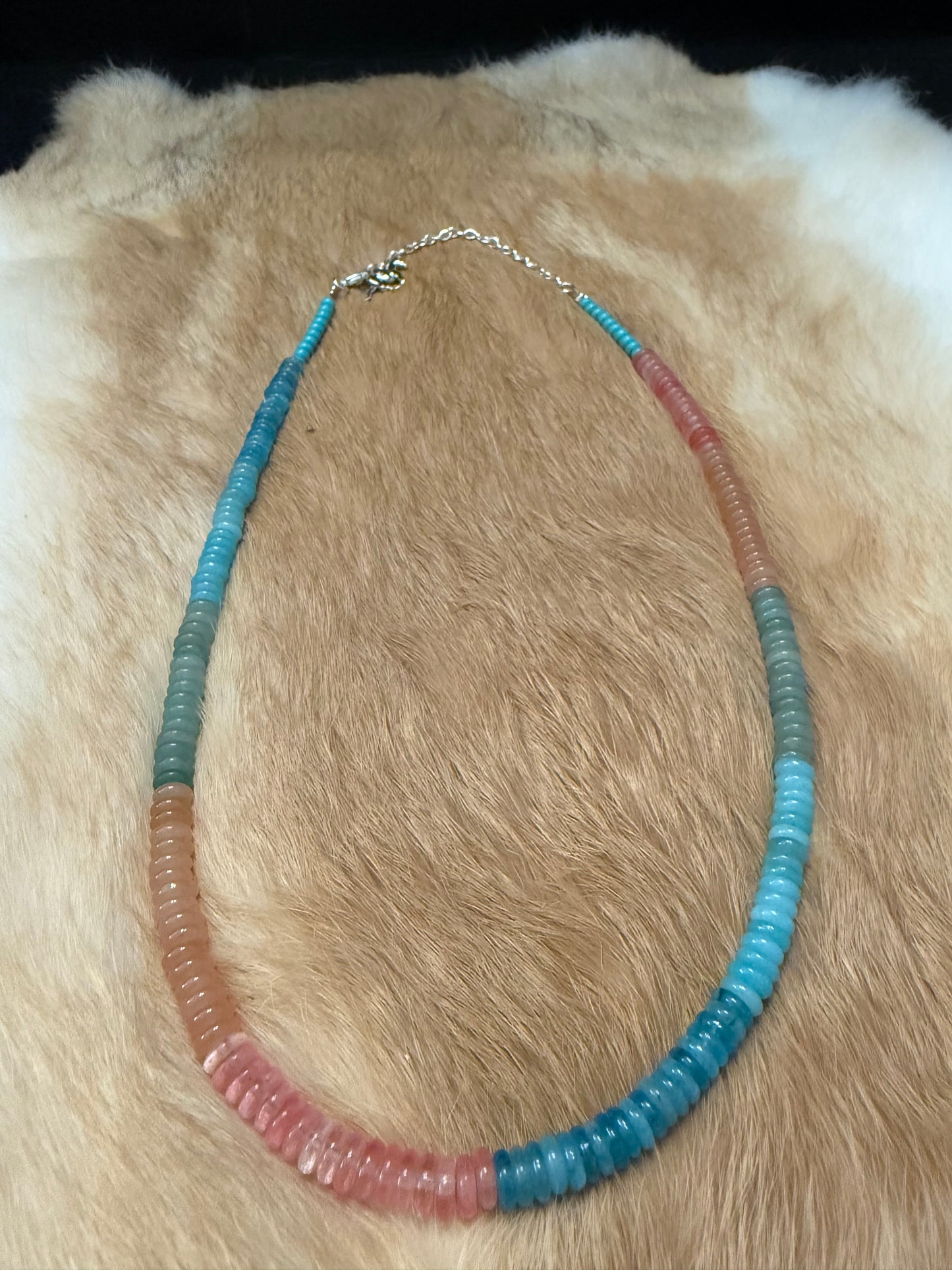 PAINTED DESERT BEAD NECKLACE