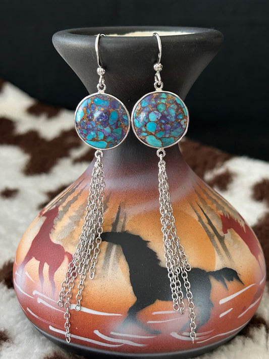 Sterling Silver Turquoise Earrings
