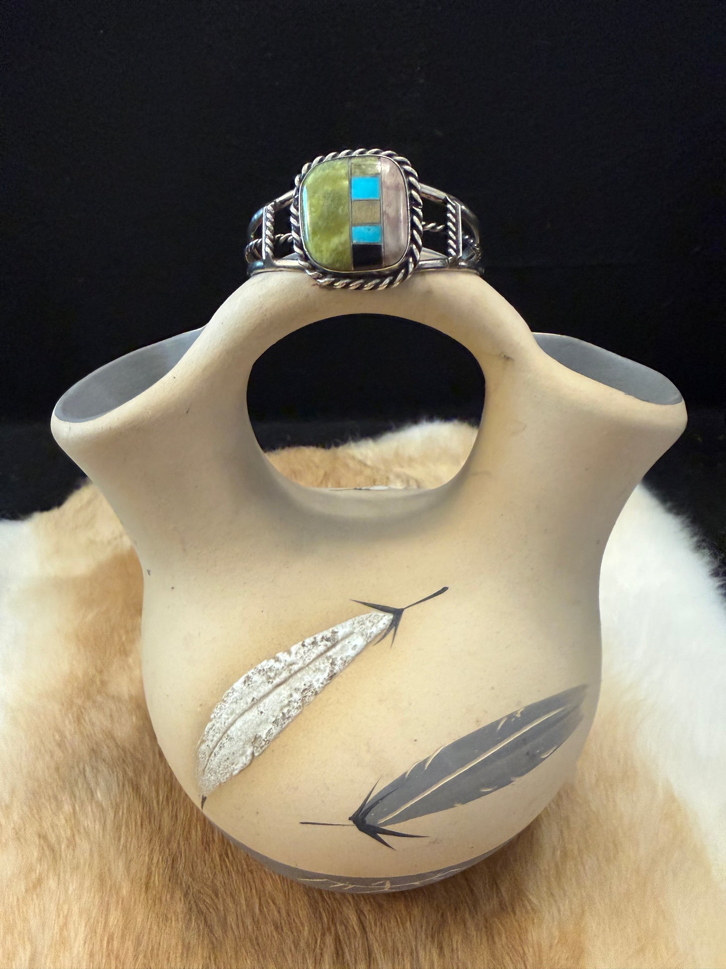Vintage Southwest Sterling Bracelet