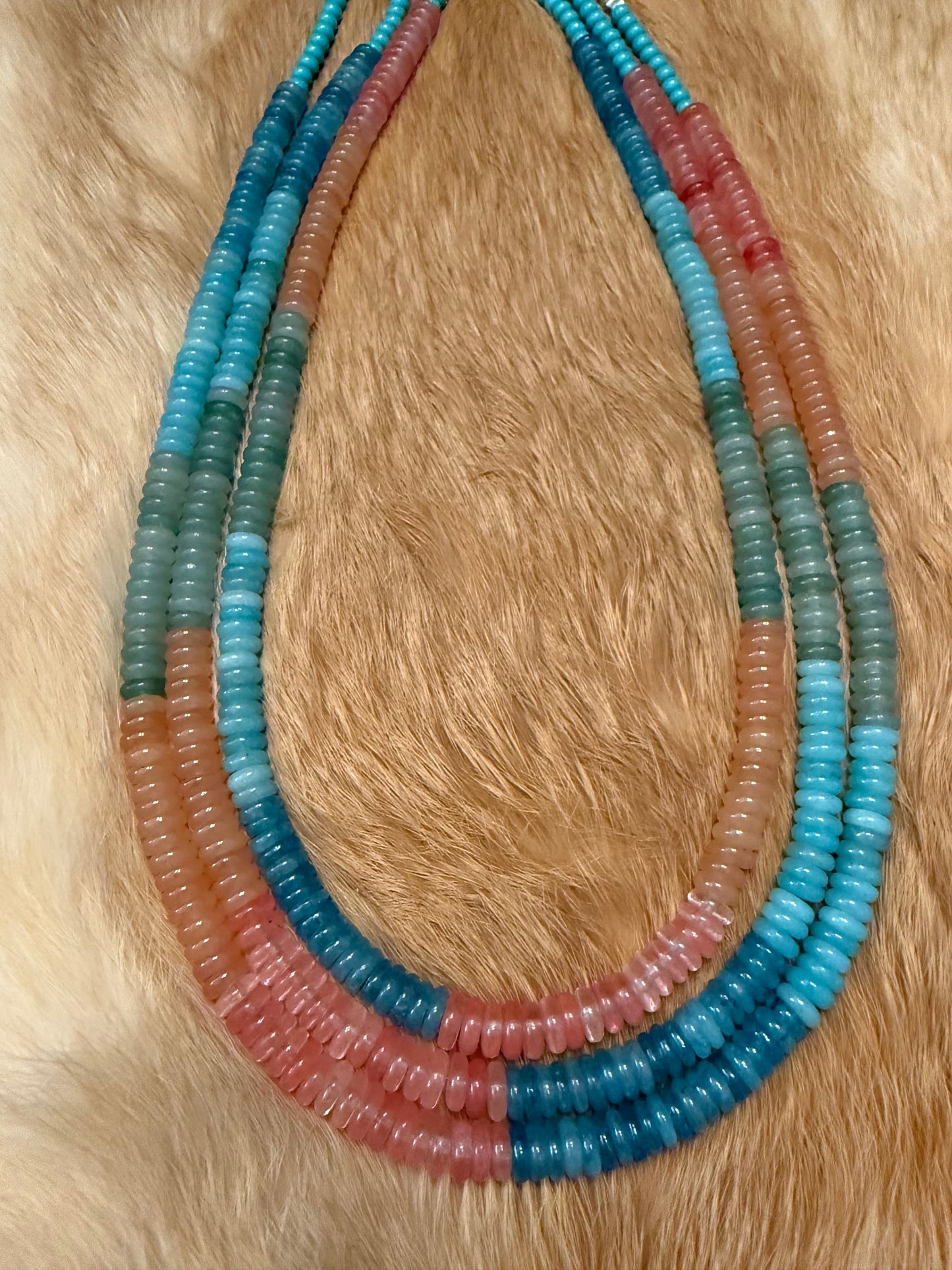 PAINTED DESERT BEAD NECKLACE