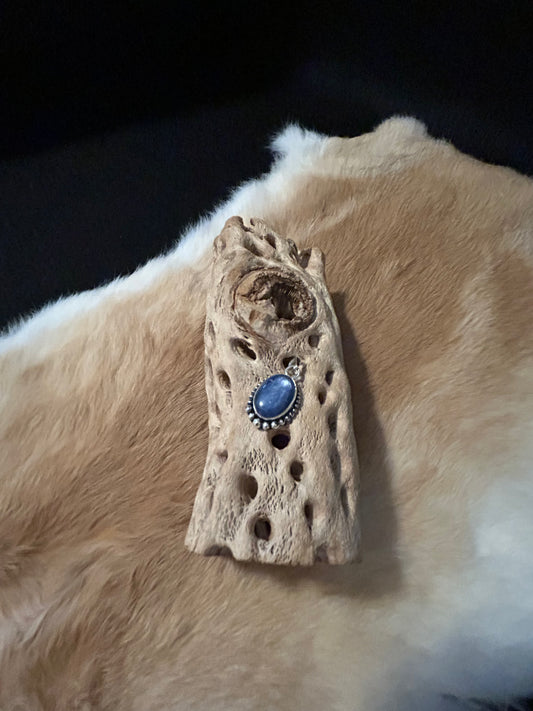 Southwest Blue Kyanite Sterling Silver Pendant