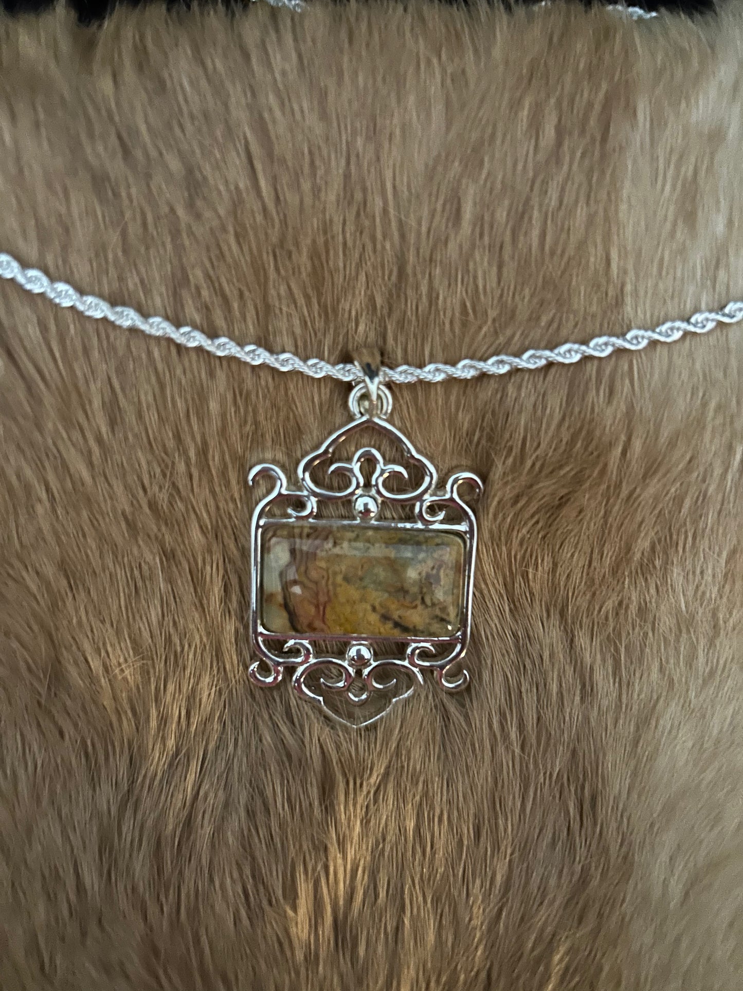 Picture Jasper Necklace