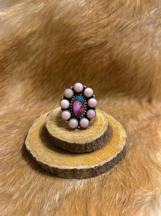 Desert Bloom Cluster Ring