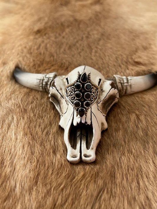 Black Onyx Warrior Ring